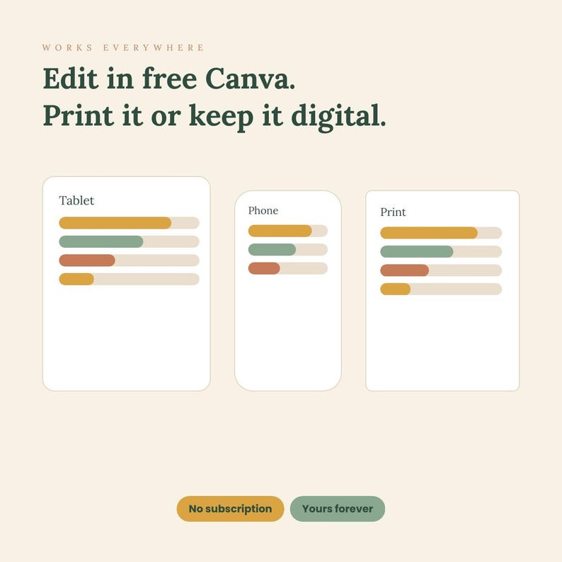 Net Worth Tracker Canva Template | Financial Independence Planner (Digital Download) image 5