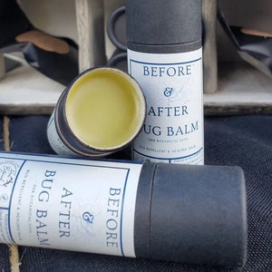 Örtbaserad insektsavvisande balsam, naturlig vård mot insektsbett