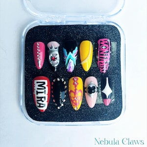 Mira From Kpop Demon Hunters Movie Inspired Press On Nails Etsy mira-from-kpop-demon-hunters-movie-inspired-press-on-nails-etsy