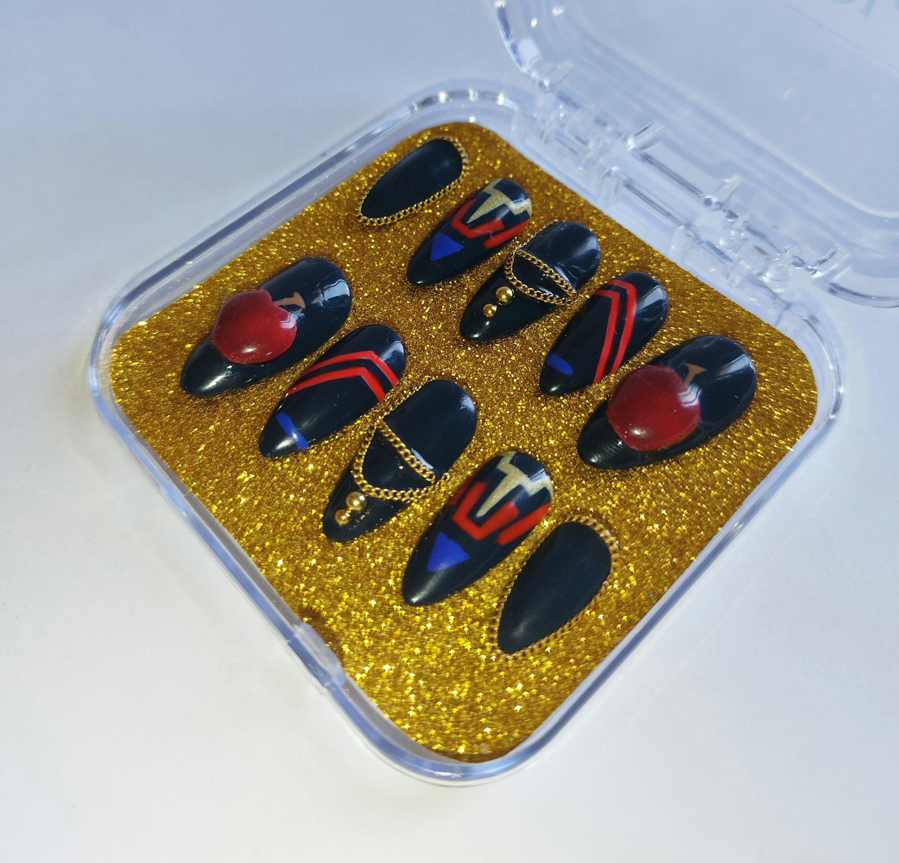 Colonel Caleb Love and Deepspace Inspired Press on Nails - Etsy