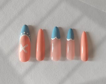 Ongles à presser inspirés de Tony Chopper One Piece