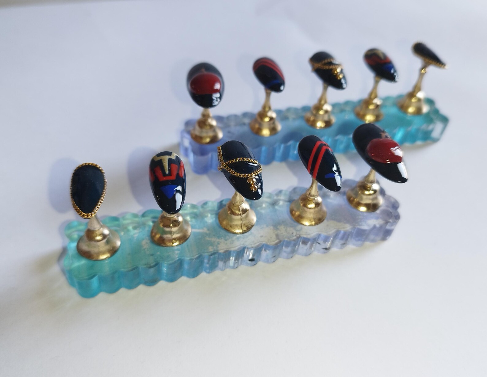 Colonel Caleb Love and Deepspace Inspired Press on Nails - Etsy