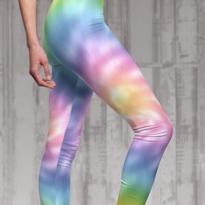 Tie Dye Women&#39;s Casual Leggings