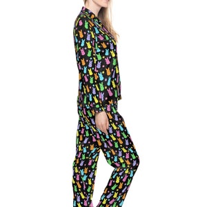 Marshmallow Bunny Women's Satin Pajamas