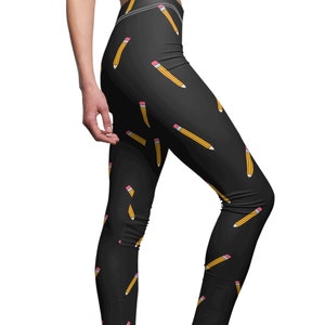 Yellow Pencil Leggings