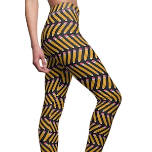 Yellow Pencil Leggings