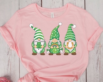 Gnome St Patrick's Day Shirt: Women's Lucky Tee