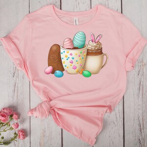 Easter Coffee Shirt | Womens Easter shirt | Cute Easter shirt | Easter shirt | hoppy easter | easter tshirt