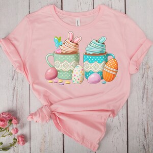 Easter Coffee Shirt | Womens Easter shirt | Cute Easter shirt | Easter shirt | hoppy easter | easter tshirt