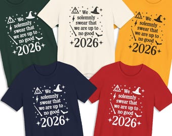 Camiseta familiar de la Escuela de Magos 2026 - Camiseta divertida de Fantasy World