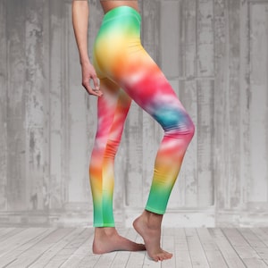 Tie Dye Women&#39;s Casual Leggings