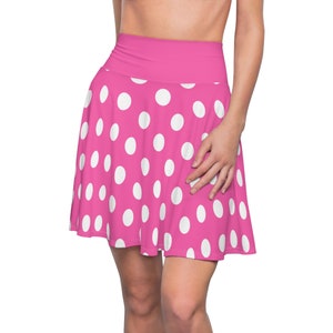 Pink Mouse Dot Skirt