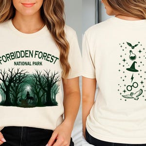 Forbidden Forest National Park Shirt – Wizard Magic Graphic Tee