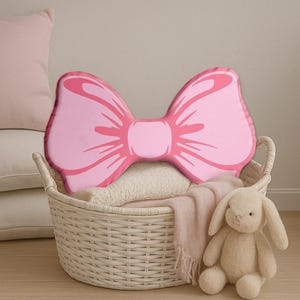 Coquette Bow Shaped Pillow