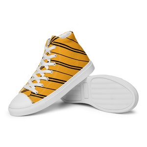 Women’s Wizard School - Badger House high top canvas shoes