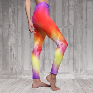 Tie Dye Women&#39;s Casual Leggings