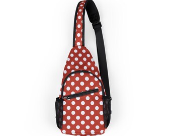 Red Mouse Dot Mini Backpack