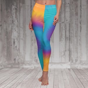 Tie Dye Women&#39;s Casual Leggings