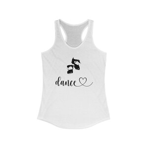 Dance - Tap Shoes Racerback Tank