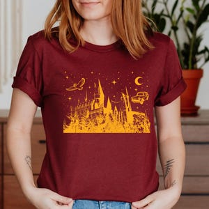 Wizard School Shirt, Universal Shirt, Fantasy World Shirt, Witchery Castle Shirt, Magic School Shirt, Universal Studios Family Shirt