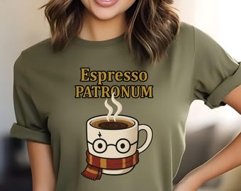 Espresso Patronum-shirt: Magic Coffee Lover-T-shirt