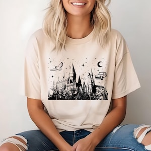 Wizard School Shirt, Universal Shirt, Fantasy World Shirt, Witchery Castle Shirt, Magic School Shirt, Universal Studios Family Shirt
