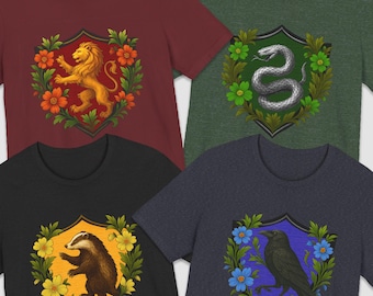 Wizarding School House T-Shirt: HP House Pride, Universal Vacation Shirt