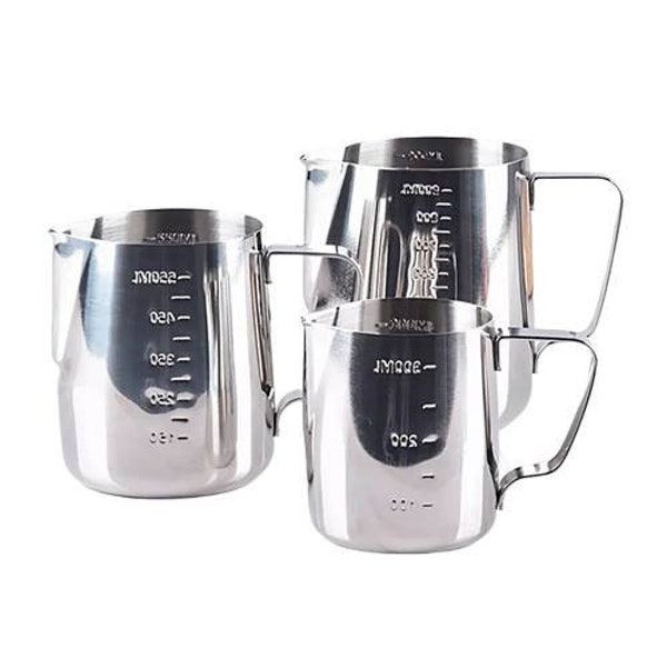 Stainless steel jug for wax candle soap making