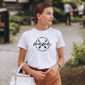 Fort, gentil, gracieux, altruiste, courageux, généreux, intrépide, beau, incroyable Mama SVG, Mama SVG, Cricut Mama Arrow SVG