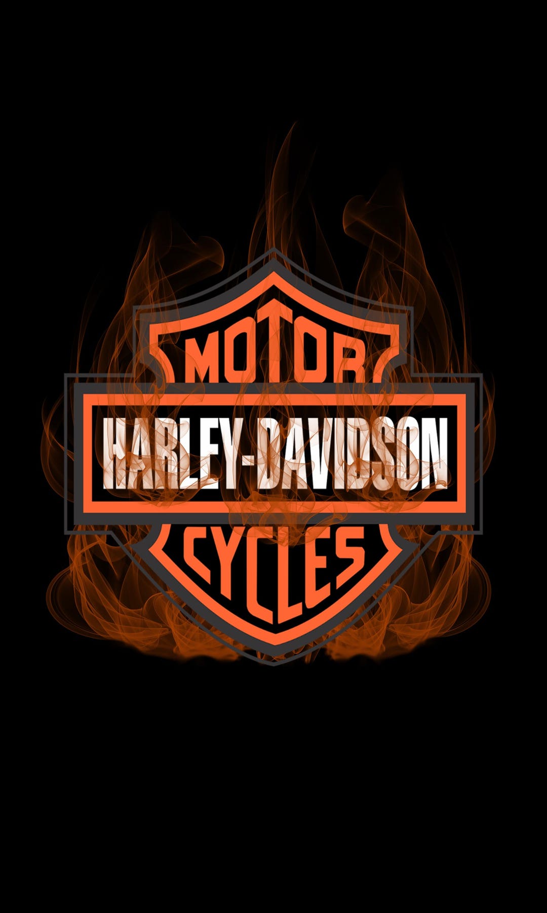 Flamed Harley Davidson Logo PNG, PSD - Etsy UK