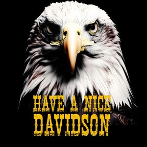 Have A nice Davidson PNG Print mit transparentem Hintergrund, * 300 DPI *