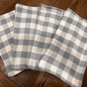 Guinea Pig Pads, Gingham Set 4