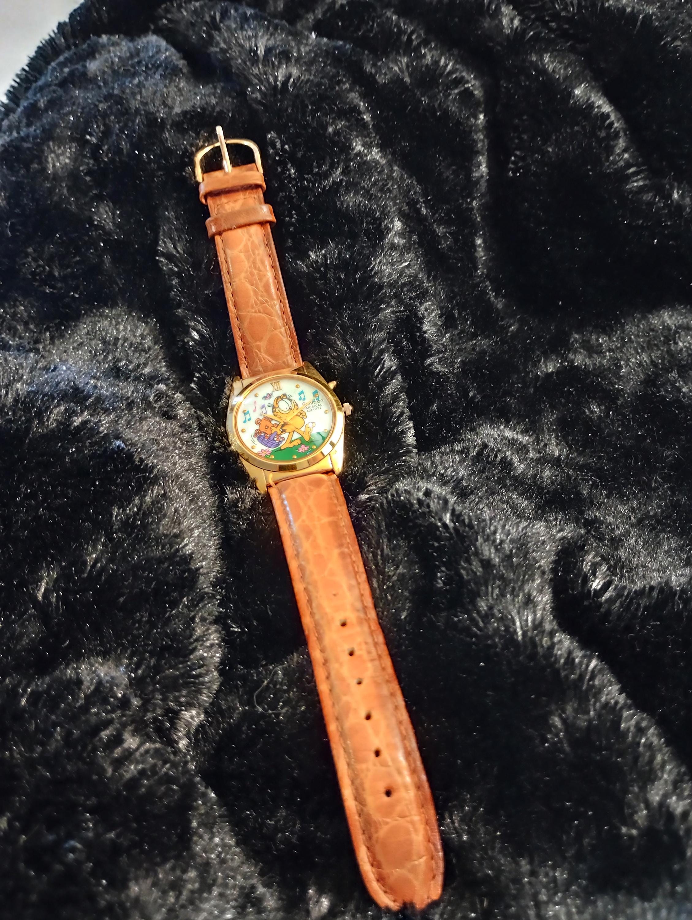 90s Garfield Music Watch - Etsy