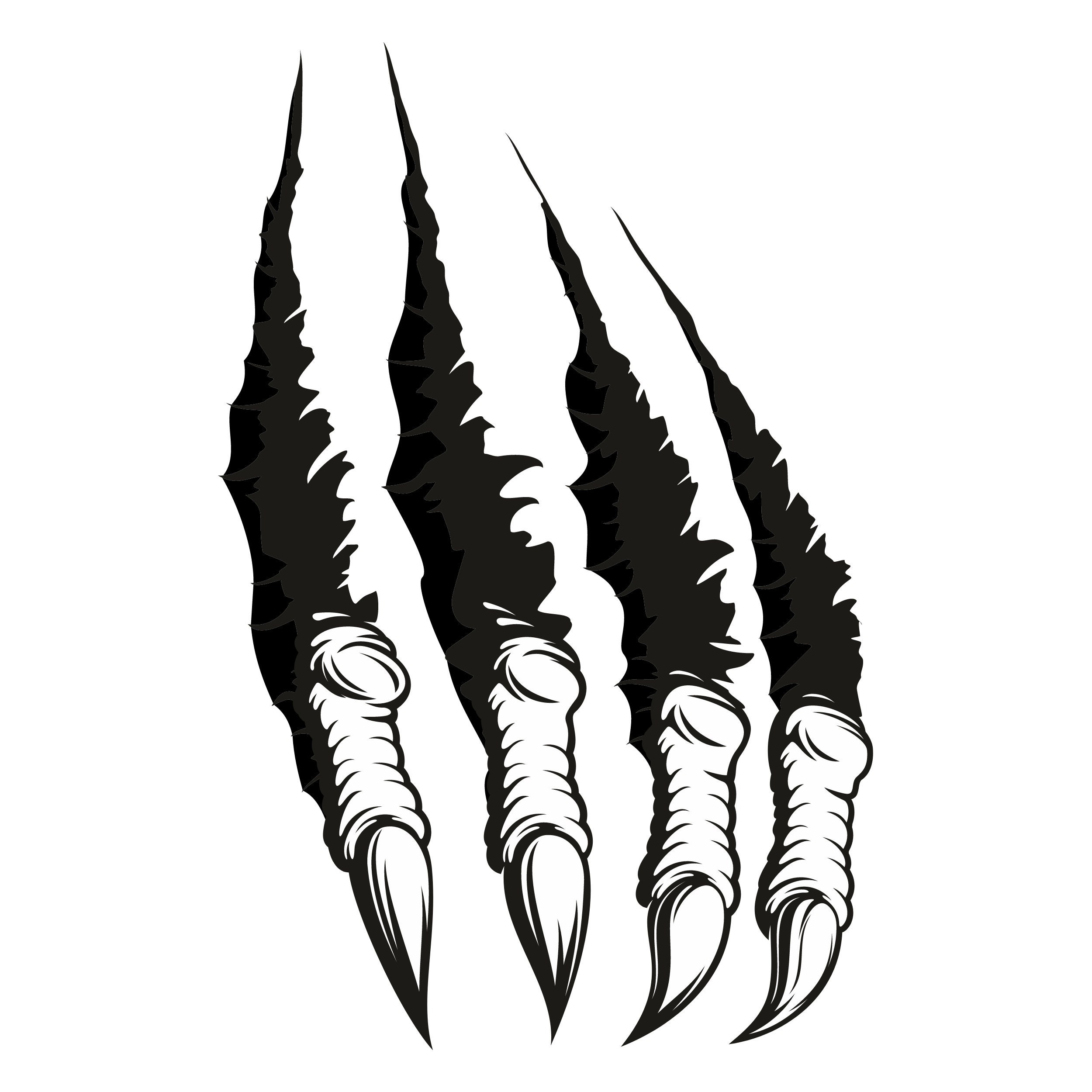 50 SCRATCHES SVG BUNDLE Claw Svg Files Slash Cut Files Dangerous Cricut ...