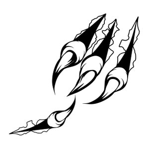 50 SCRATCHES SVG BUNDLE Claw Svg Files Slash Cut Files Dangerous Cricut ...