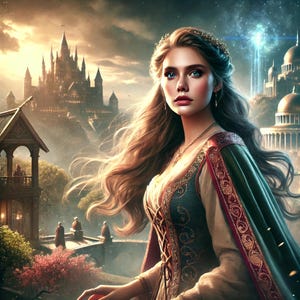Freya - Goddess of Love and Beauty - Framed Poster