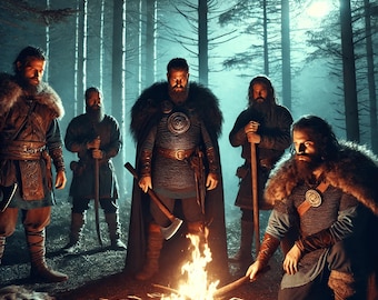 The Rune Ritual - Warriors of the North - Framed Poster