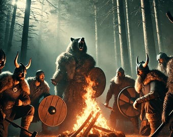 Ritual of the Berserkers: A Glimpse into Norse Fury