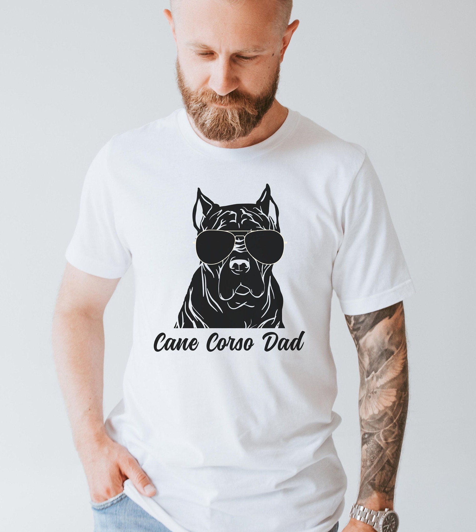 Cane Corso Dad Tshirt Corso Dad Shirt Cane Corso Owner Gift Etsy