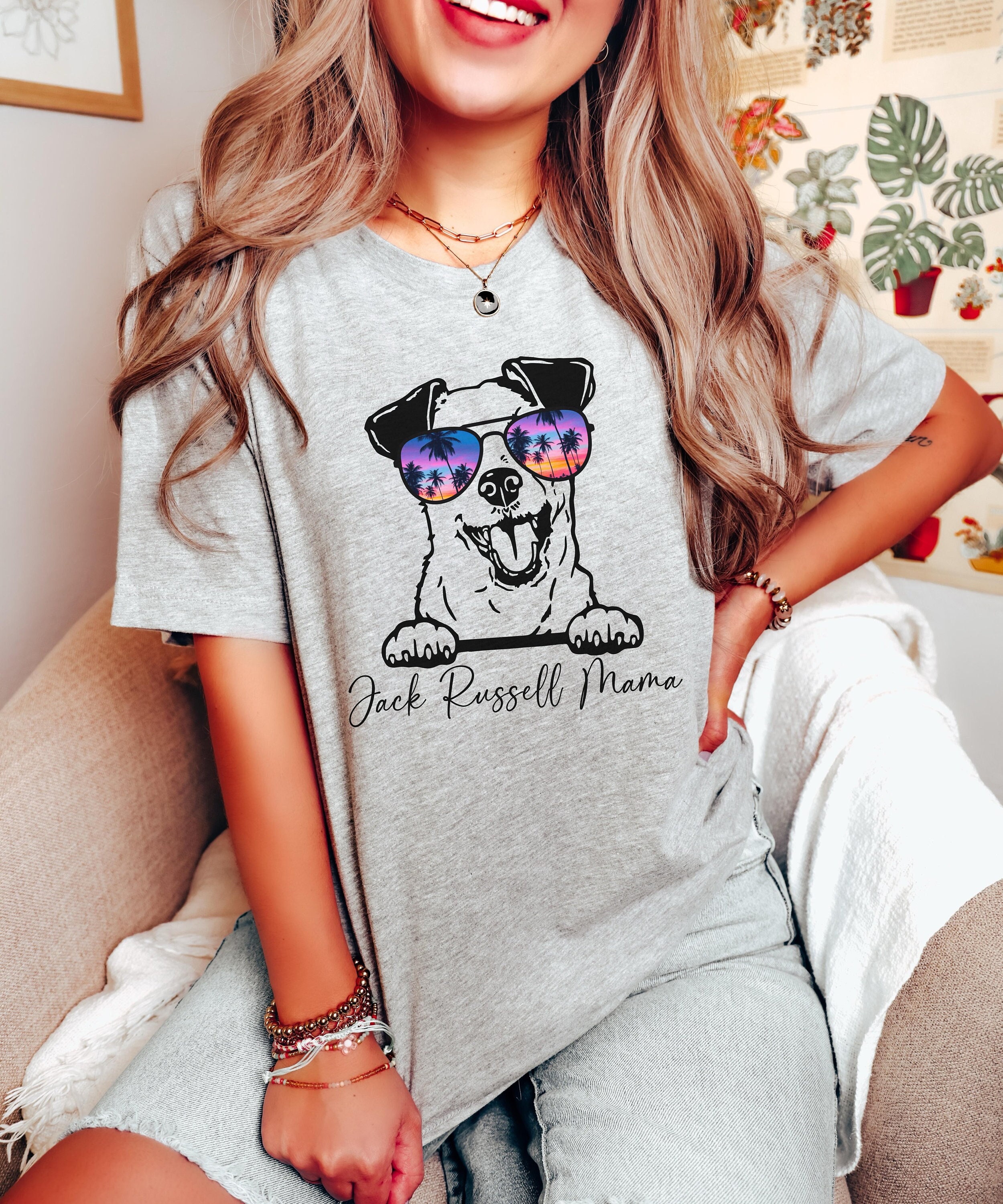 Amazon.com: Jack Russell Terrier T-Shirt : Clothing, Shoes