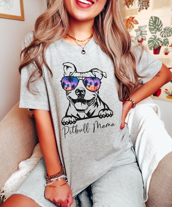 pitbull mama shirt