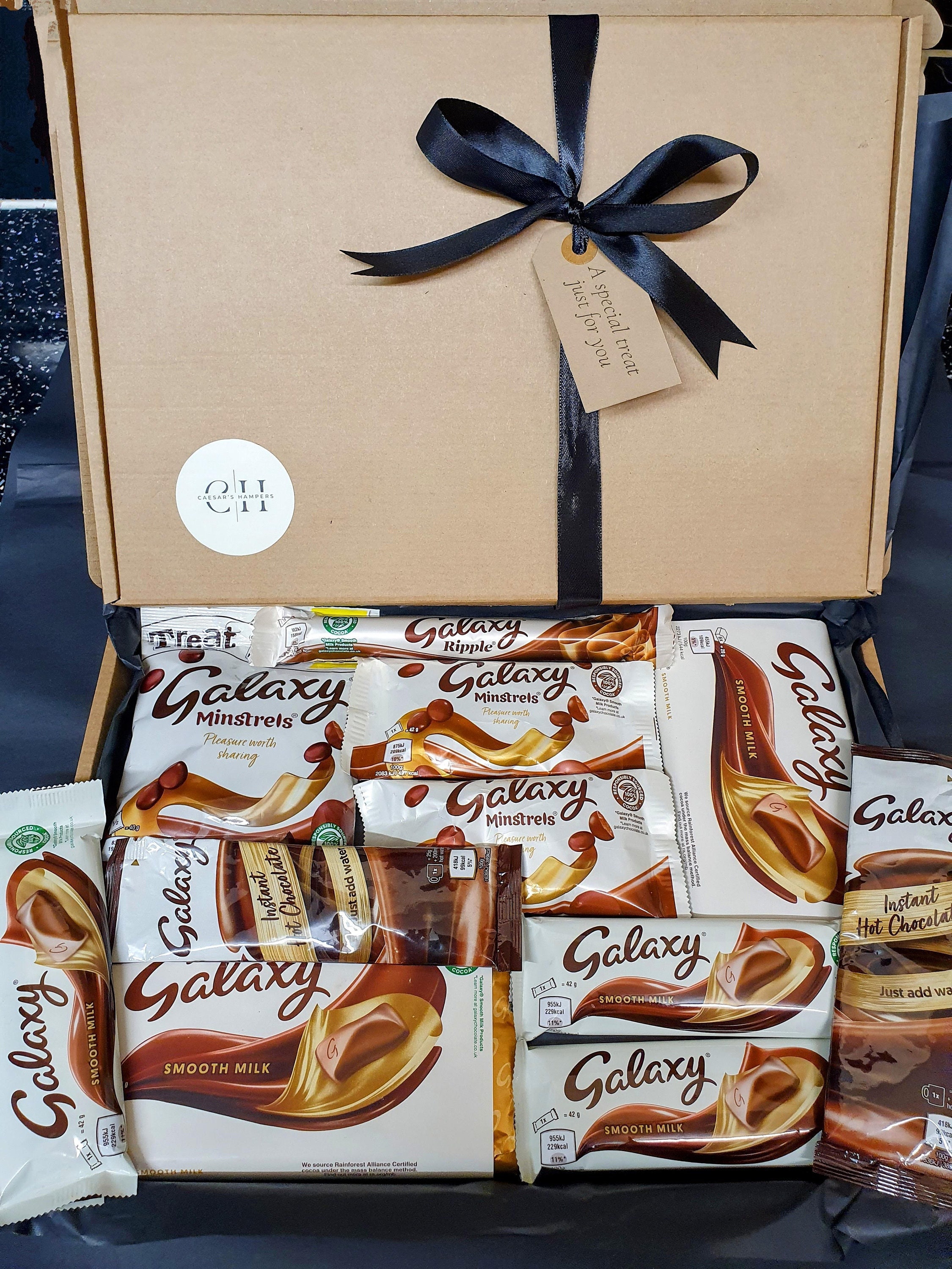 Galaxy Chocolate Gift Box/treat Box/hamper/personalised/ Birthday