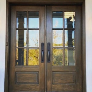 Exterior Double Door