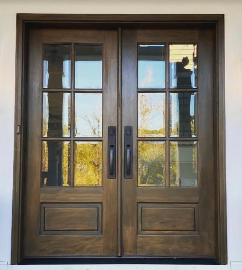 Exterior Double Door Etsy