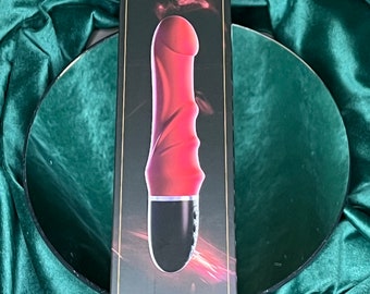 Huge Big Dildo Female Vibrator Masturbator Silicone G Spot Vibrating 10 Frequency