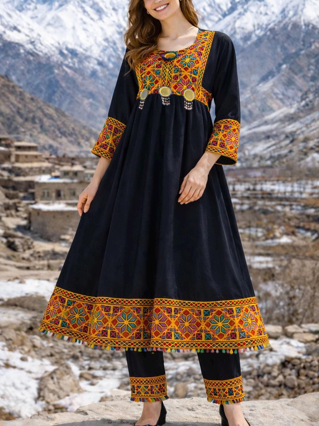 Pashtun Dress - Etsy
