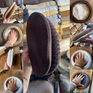 3 pieces High Quality 100 % Pure Wool Pakol Hat| Handmade Swatii Hat | Afghani Pakol Topi | Pakul cap | Pashtun hat | Handmade Pakul