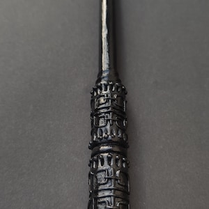 Professor Snape wooden wand hand made in wooden box LILANDER image 3