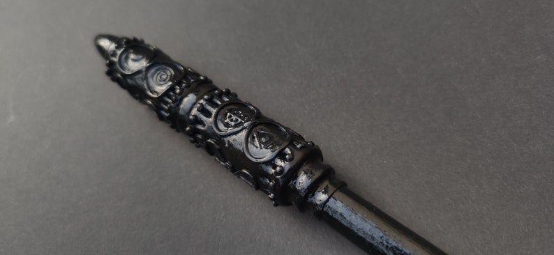 Professor Snape wooden wand hand made in wooden box LILANDER image 10