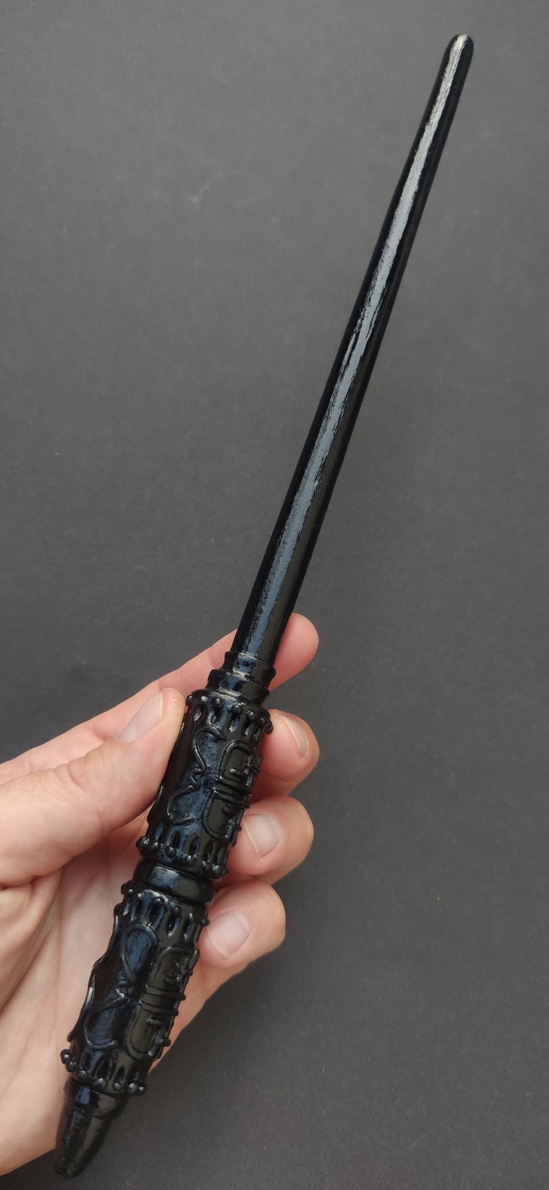 Professor Snape wooden wand hand made in wooden box LILANDER image 8